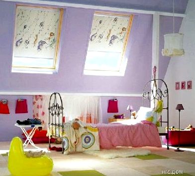 Рулонные шторы в детскую комнату