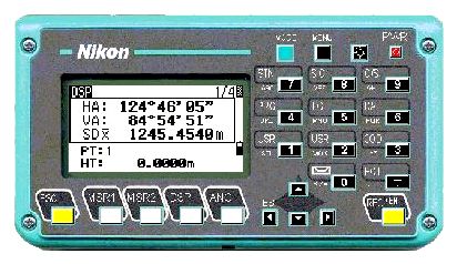 Тахеометр электронный Nikon DTM-332