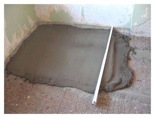 Где применяют бетонную стяжку пола