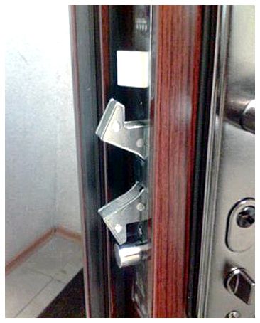 Системы запирания металлической двери